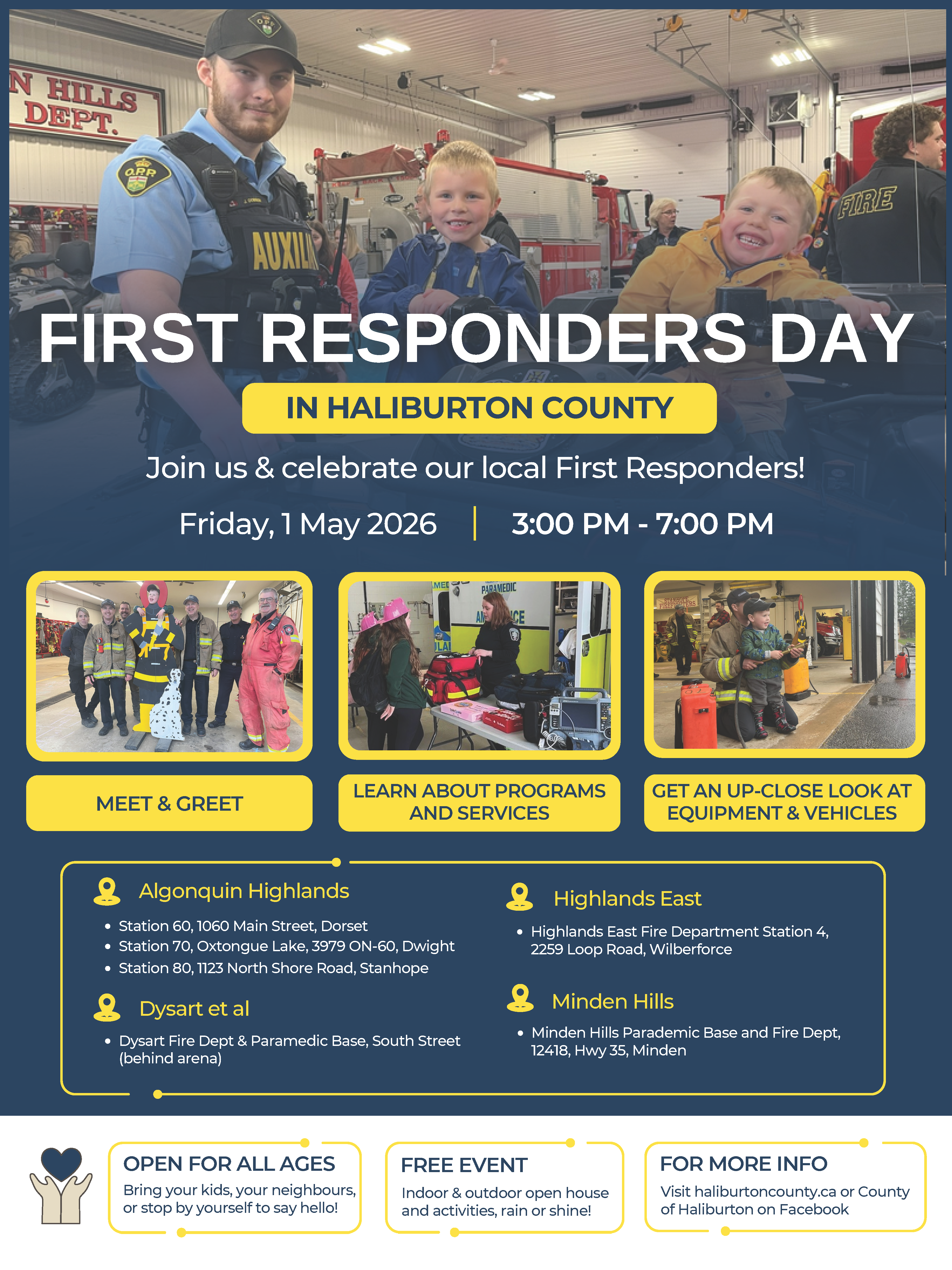 First Responders Day poster