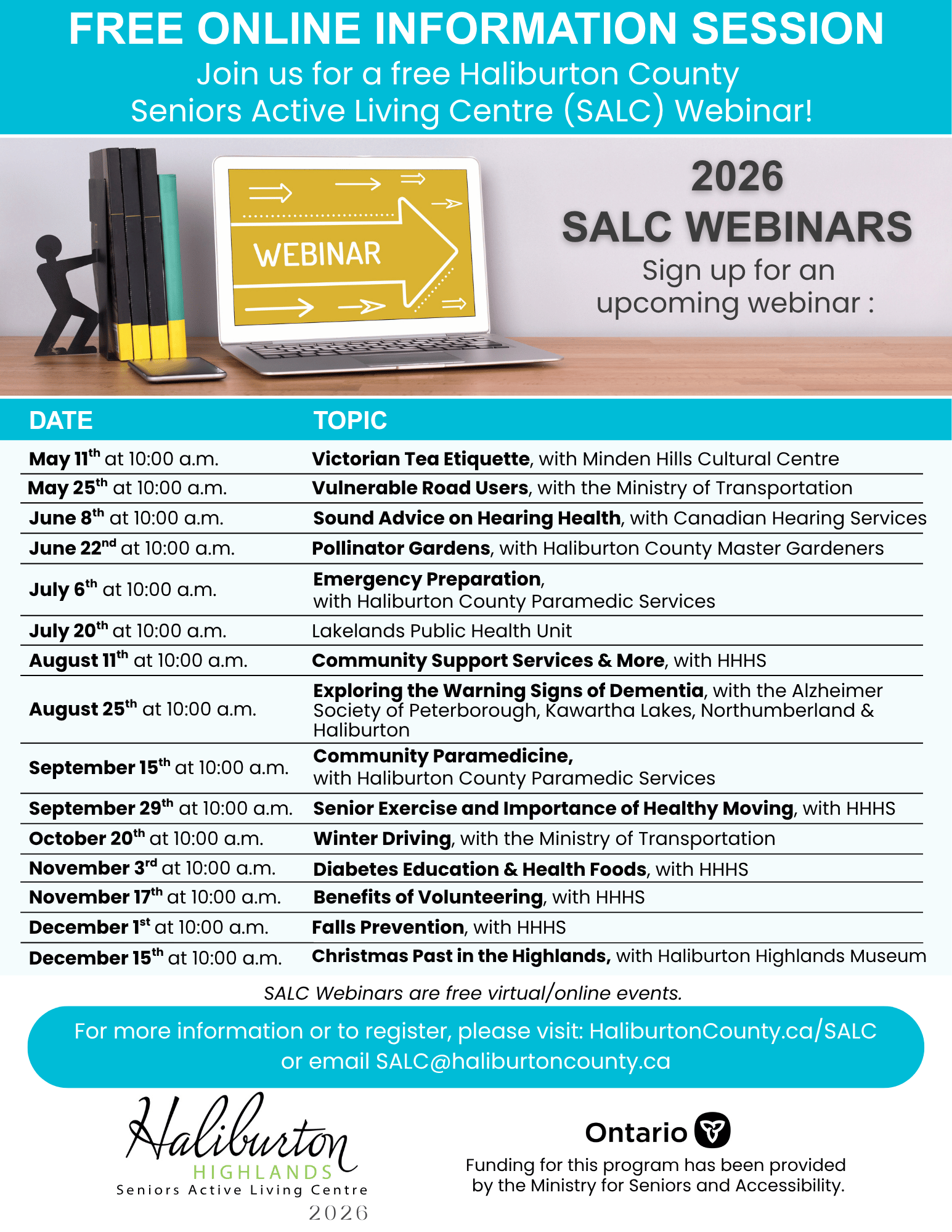 2026 SALC Webinars