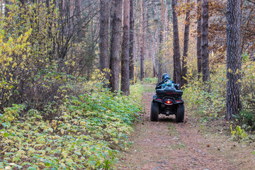 ATV on trail