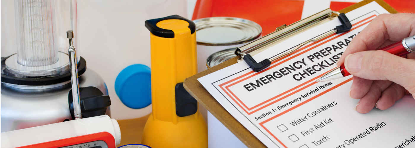 Emergency preparedness checklist