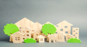 Picture of wooden houses